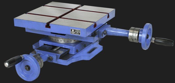 Compound sliding table, 250x250mm