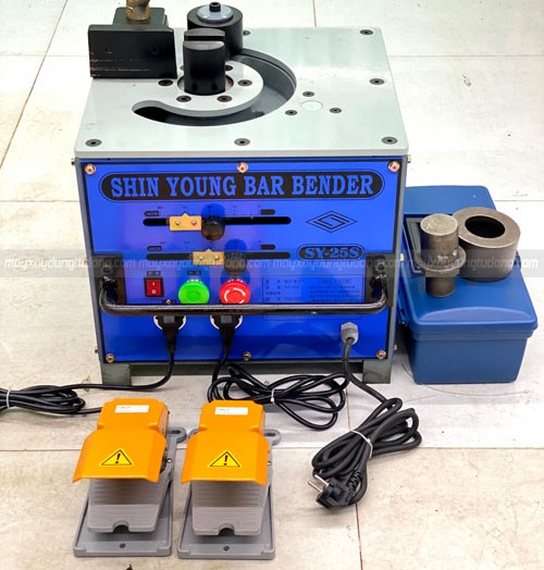 Portable Rebar Bender (SY-25S) 25MM 2.2KW/3HP,220V/1PH,50-60ZH (Made in Korea)