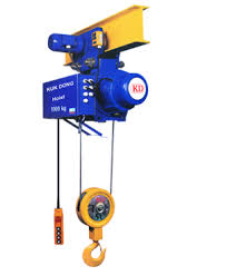 Kukdong 3 – Ton Electric Wire Rope Hoist with Motor Driven Trolley, 12M 380V