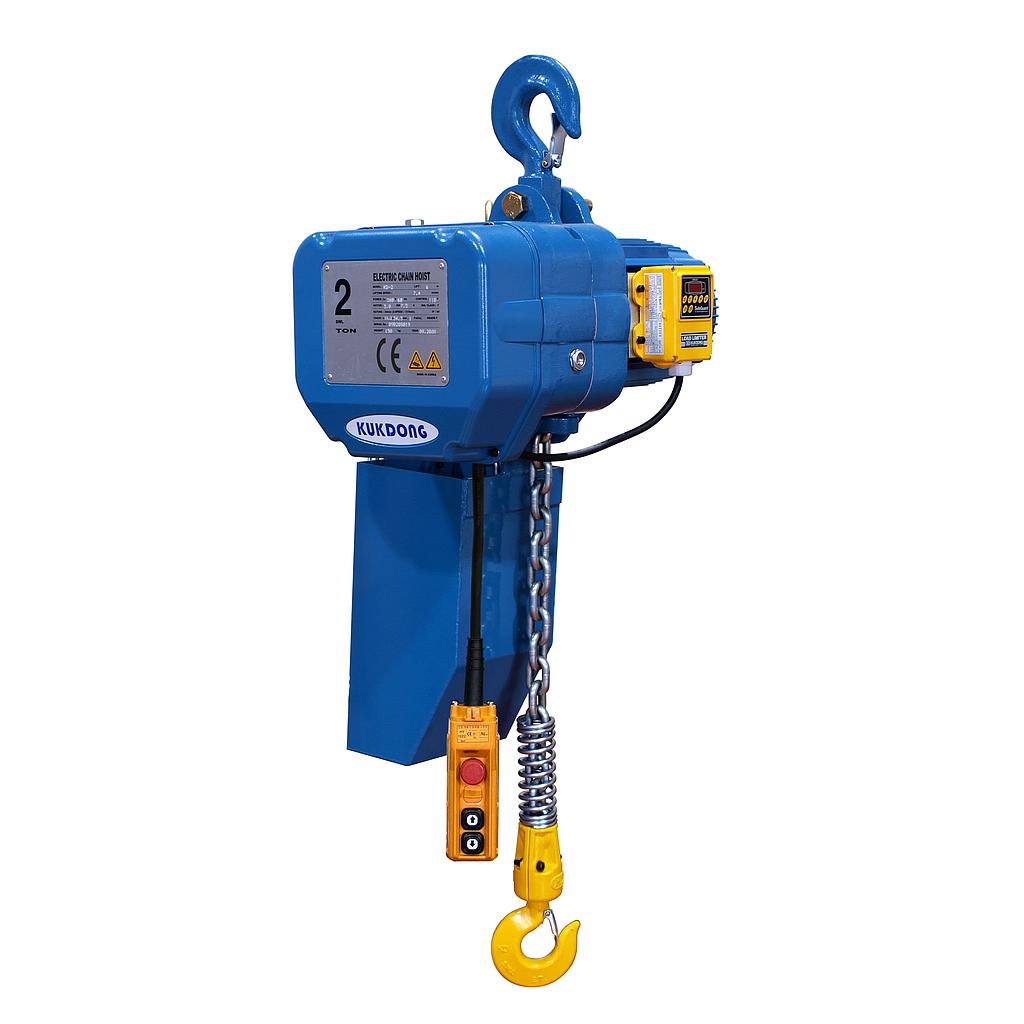 Kukdong 5 - Ton X 6m Electric Chain Hoist with 4-way Move Made in Korea
