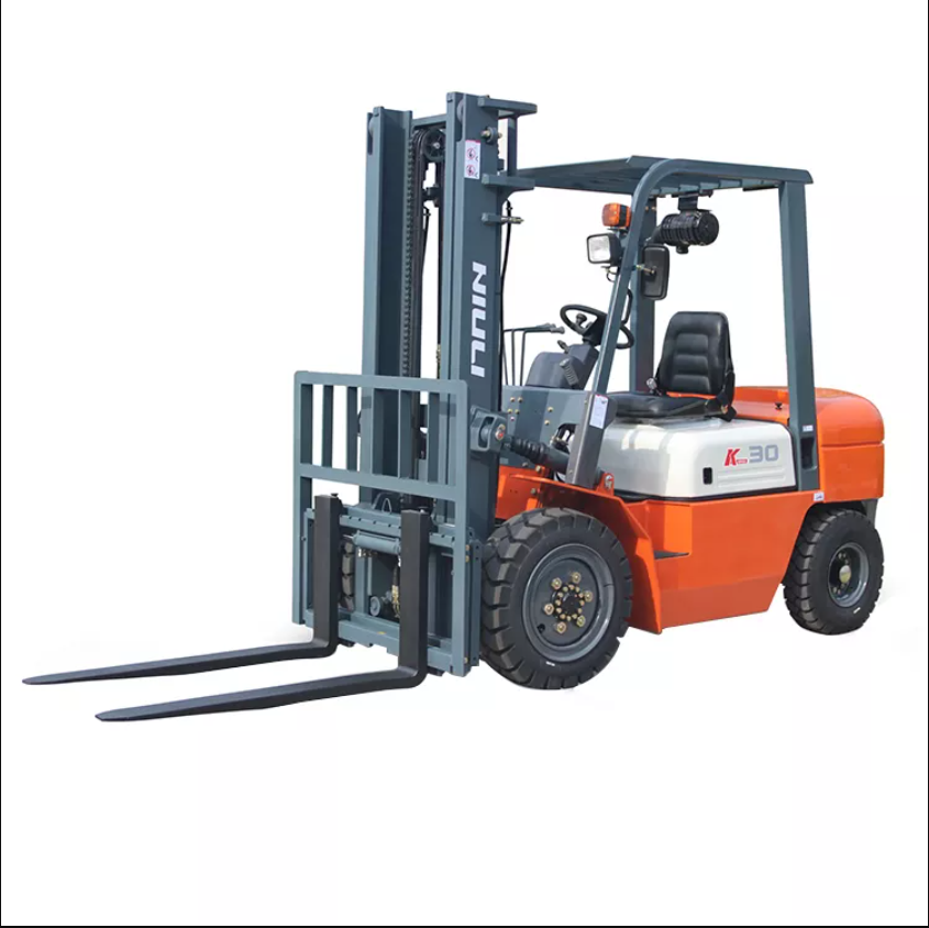Niuli Diesel Forklifte Capacity 3000KG Lift H-4500MM