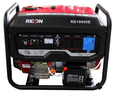 GASOLINE GENERATOR  RIDON BRAND,MODEL RD10000E,