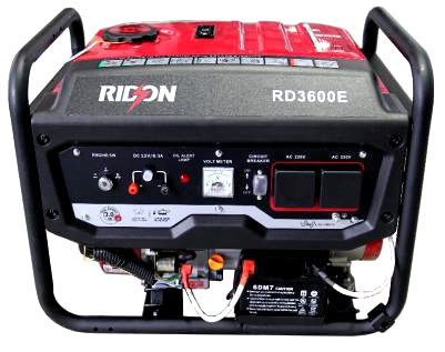 Ridon 2.8 KW Gasoline Generator Mod:RD3600E