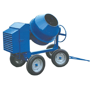 TILTING DRUM MIXERS 4 PNEUMATIC WHEELS (WITHOUT ENGINE)