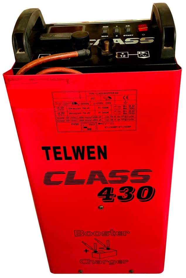 Telwen Boost Star Class430 Battery Charger 220V 1PH 50/60HZ 1.2KVA  