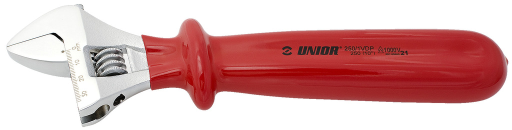 Unior 250mm Insulated Adjustable Wrench-616850