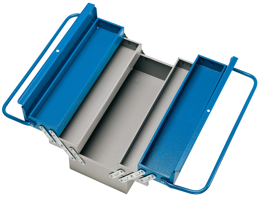 Unior Empty Tool Box - 5 Compartments # 607137