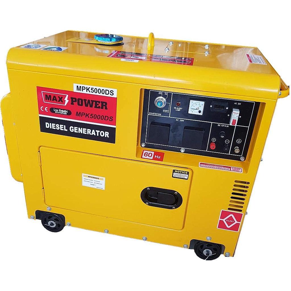 Maxpower  4.5KW Silent Type Diesel Generator 