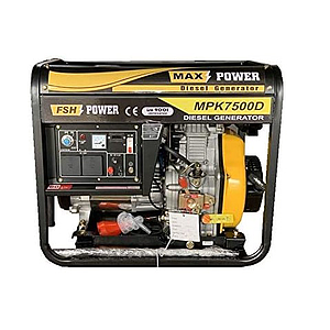 DIESEL GENERATOR MPK7500D 220V 50/60HZ 1PH ELECTRIC START