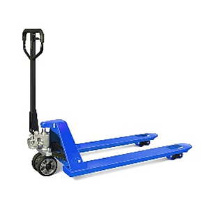 Bishamon 3 Ton Hand Pallet Truck Pu Wheel Fork Size 685*1220 mm (Blue Color)