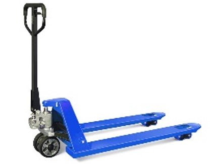 Bishamon 3 Ton Hand Pallet Truck Pu Wheel Fork Size 685*1220 mm (Blue Color)