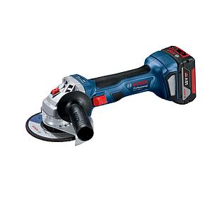 Bosch Cordless Angle Grinder 115/125 MM Grinding/Cutting Disc With 2Pcs Battery and Charger #  601 9H9 022