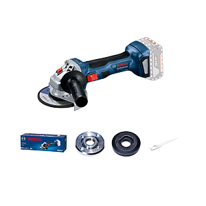 Bosch Cordless Angle Grinder 115/125 MM Grinding/Cutting Disc With 2Pcs Battery and Charger # 601 9H9 022