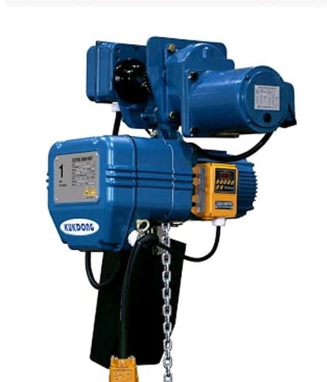 2 Tonx7.1mmx6m Elec.Chain Hoist 220v/380v 3ph/60hz  &quot;Kitoma&quot;4moves Kuk Dong  Made In Korea