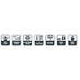 IMPACT DRILL 13MM 600W, 220V/60HZ, COMPLETE SET. 