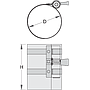 Unior Piston Ring Compressor(2205-165)619729